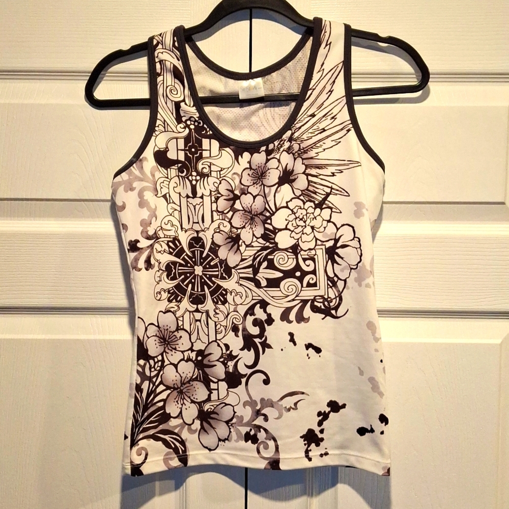 So Sporty Shelf Bra Raceback Tank
